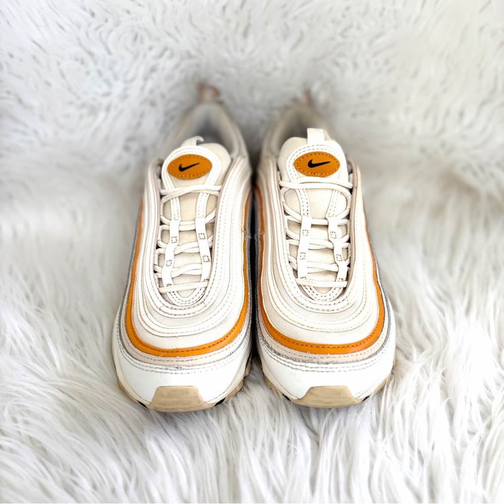 Nike Air Max 97 in Cream and Orange Size 7